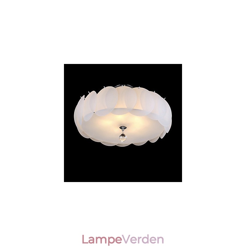 5 lys glas lysekrone moderne pendel lys familie