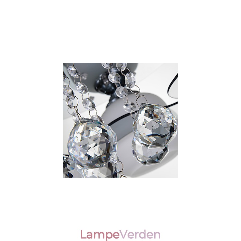 Fjernbetjening Flush Mount Modern Contemporary 3 lys med rød blå farve