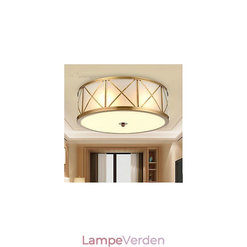 Fuld kobberlampe Lampe Lampe D