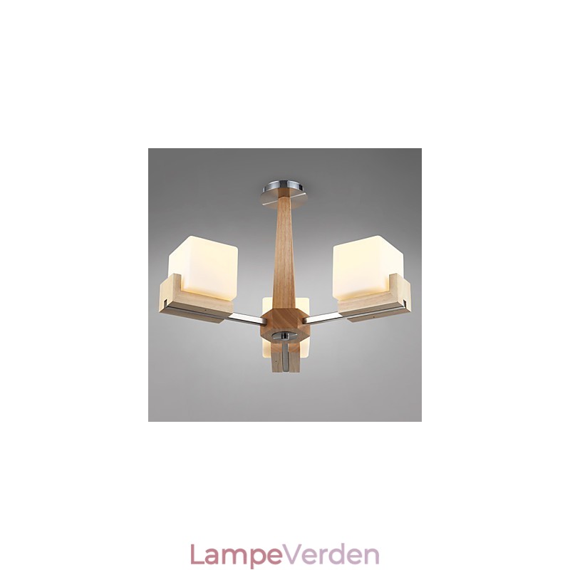 Flush Mount Mini Style Modern Contemporary Wood