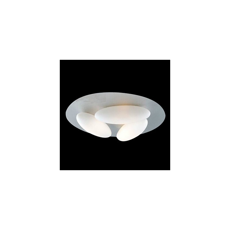 Moderne Flush Mount med 3 lys (G9 Bulb Base)
