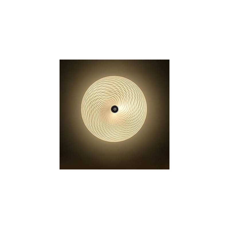 Moderne moderne metal flush Mount