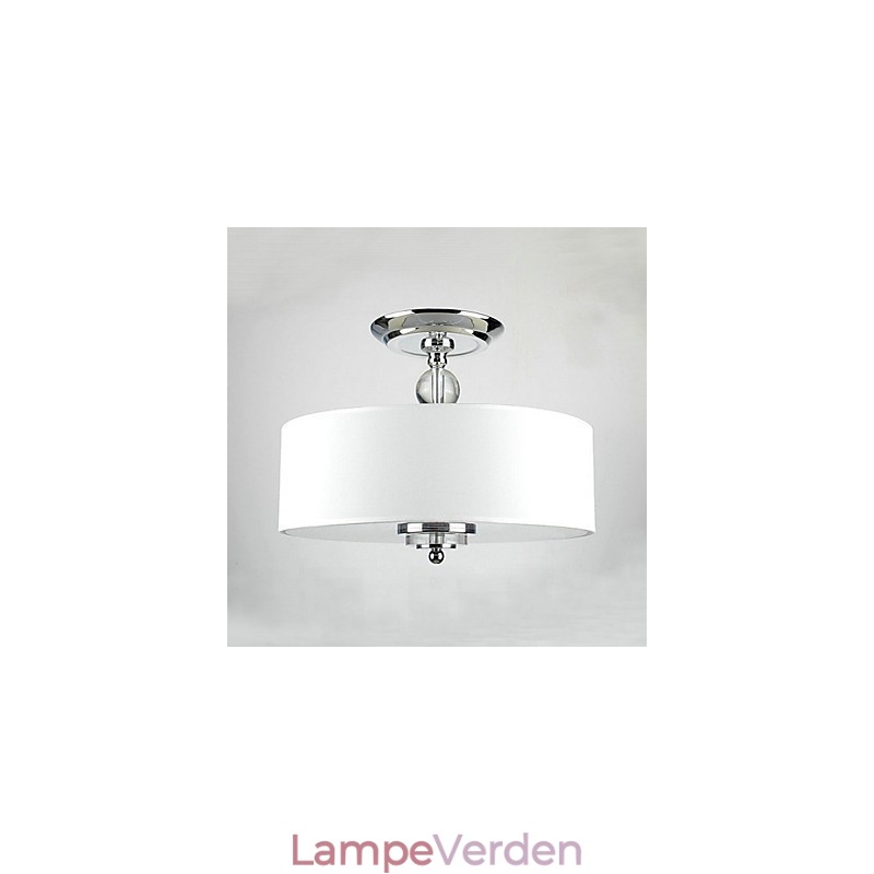 Traditionel klassisk krommetal Flush Mount