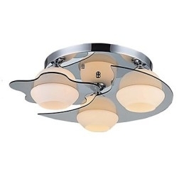 Moderne loftslys Flush Mount 3 lys moderne metal