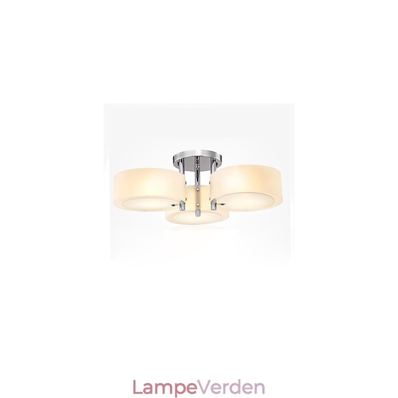 Flush Mount Modern Contemporary 3 Lights Ceiling Light Metal