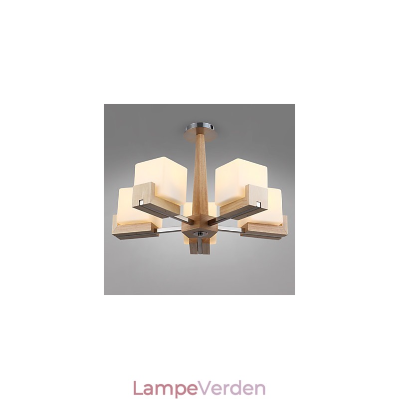 Flush Mount Mini Style Modern Contemporary Bamboo