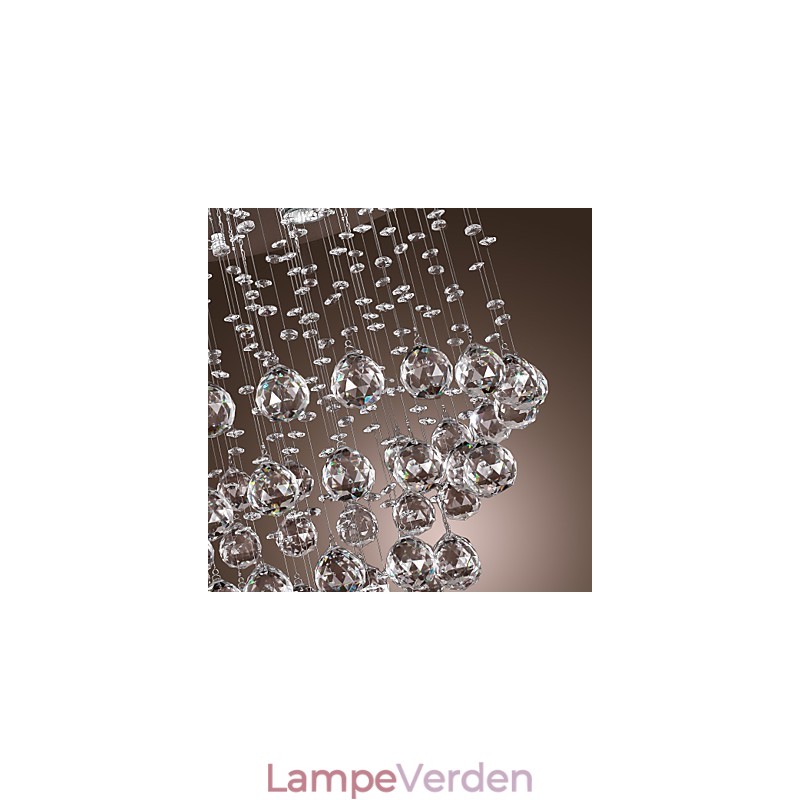 Krystal lysekrone med 5 lyssoque design (K9 Crystal)