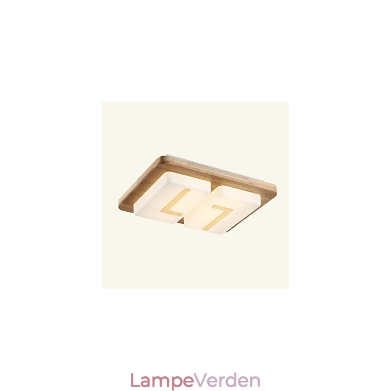 Flush Mount Mini Style Modern Contemporary Wood