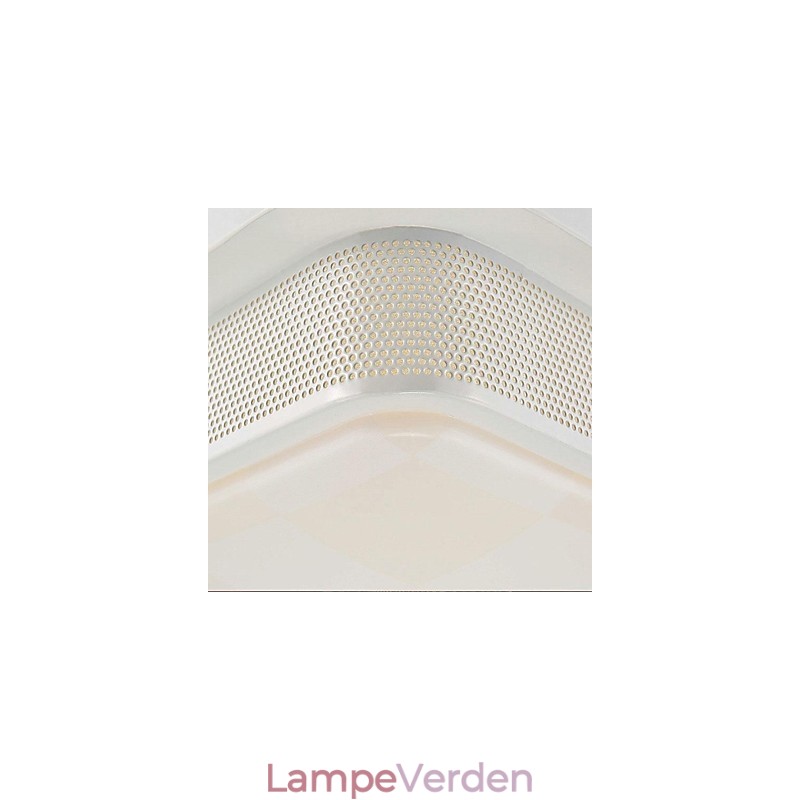 Moderne moderne traditionel klassisk galvaniseret metal Flush Mount