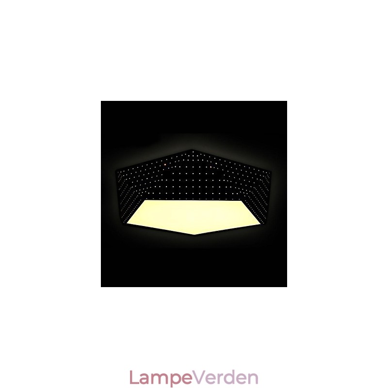 Moderne moderne metal flush Mount