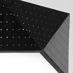 Moderne moderne metal flush Mount