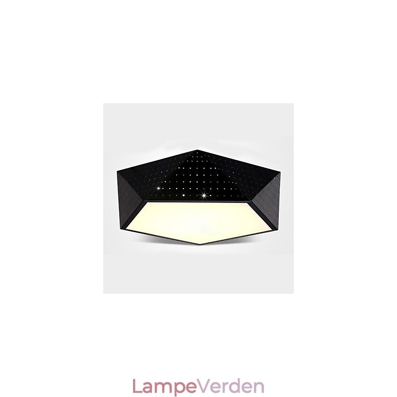 Moderne moderne metal flush Mount