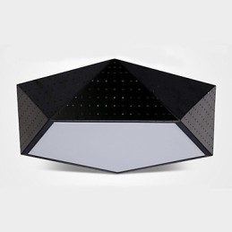 Moderne moderne metal flush Mount