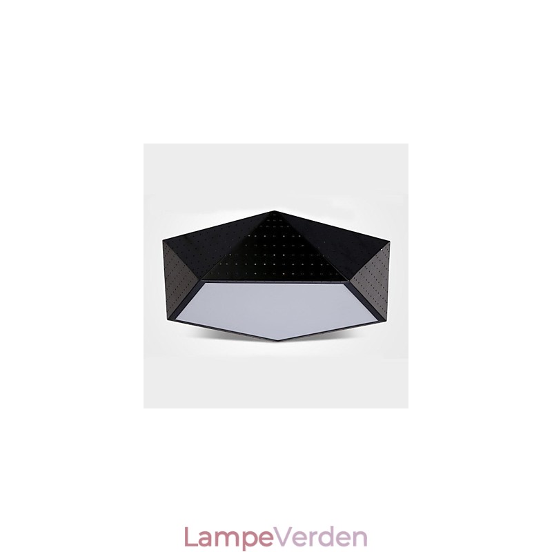 Moderne moderne metal flush Mount