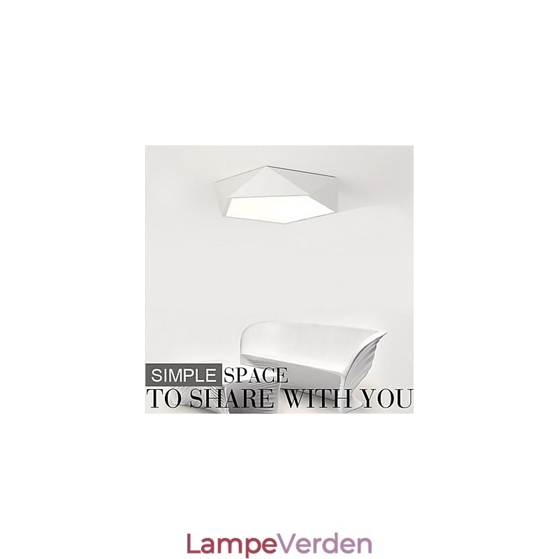 Moderne moderne maleri Metal Flush Mount