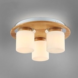 Høj lysstyrke Original træ moderne loftslamper Country Style