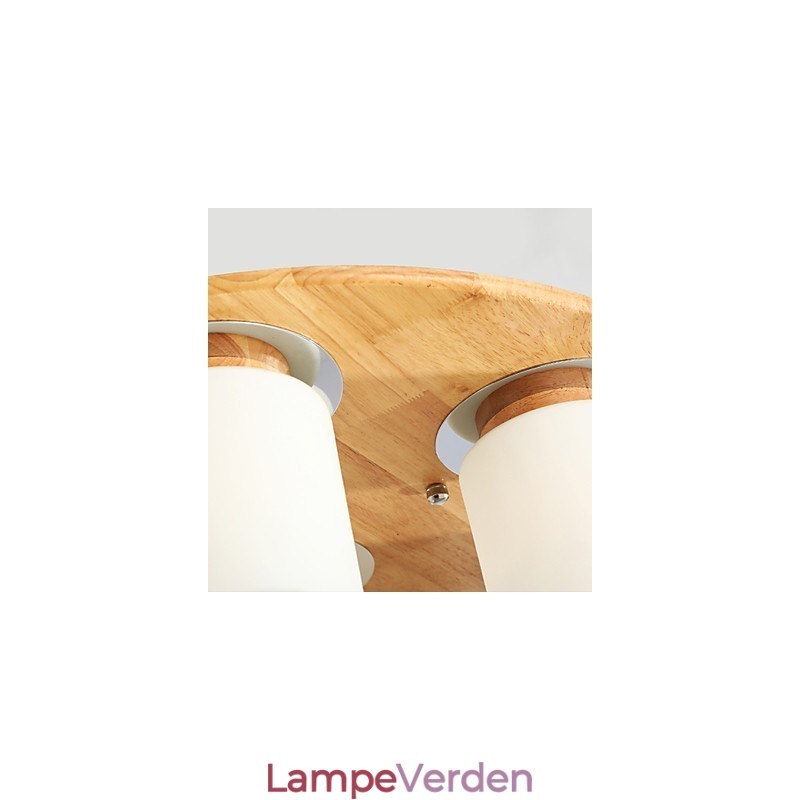 Høj lysstyrke Original træ moderne loftslamper Country Style