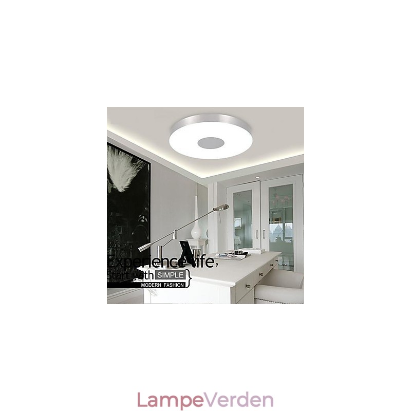 Moderne moderne, børstet metal indbygningsmontering