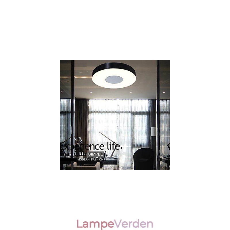 Moderne moderne, børstet metal indbygningsmontering