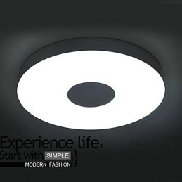 Moderne moderne, børstet metal indbygningsmontering