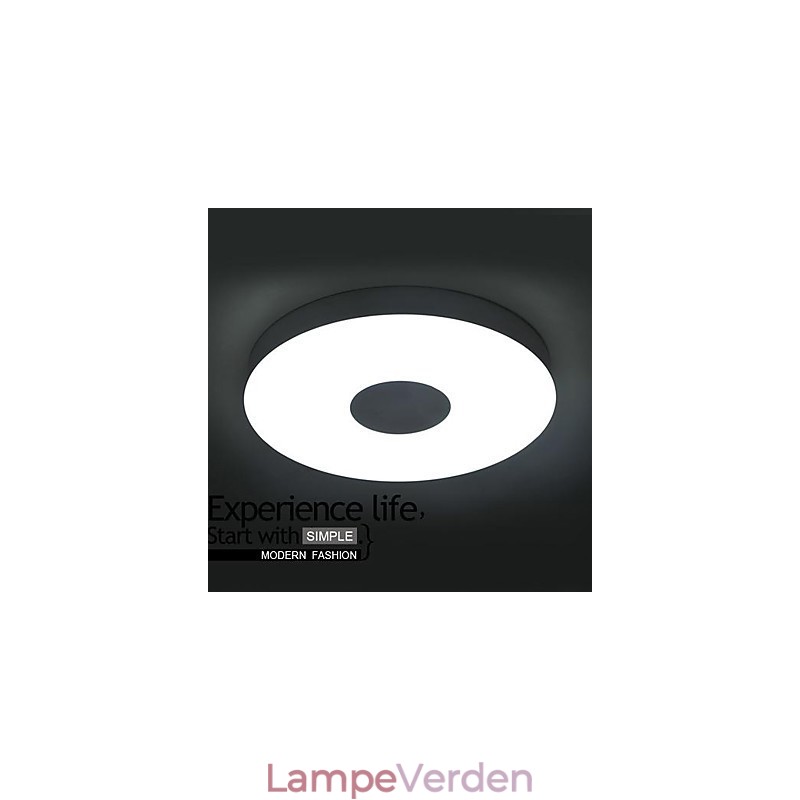 Moderne moderne, børstet metal indbygningsmontering