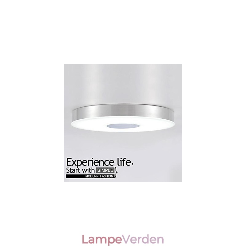 Moderne moderne, børstet metal indbygningsmontering