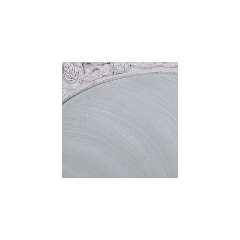 White Flush Mount Light Glass Resin Carving European Classic