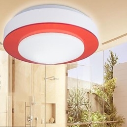 Moderne moderne metal flush Mount