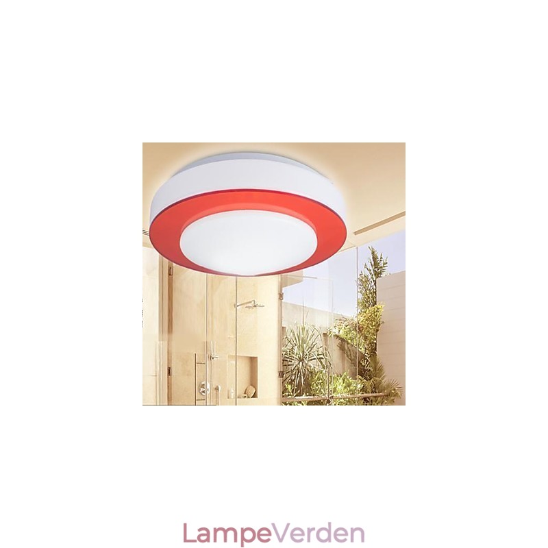 Moderne moderne metal flush Mount