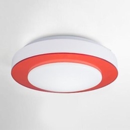 Moderne moderne metal flush Mount