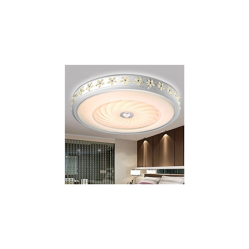 Moderne moderne Crystal Others Metal Flush Mount