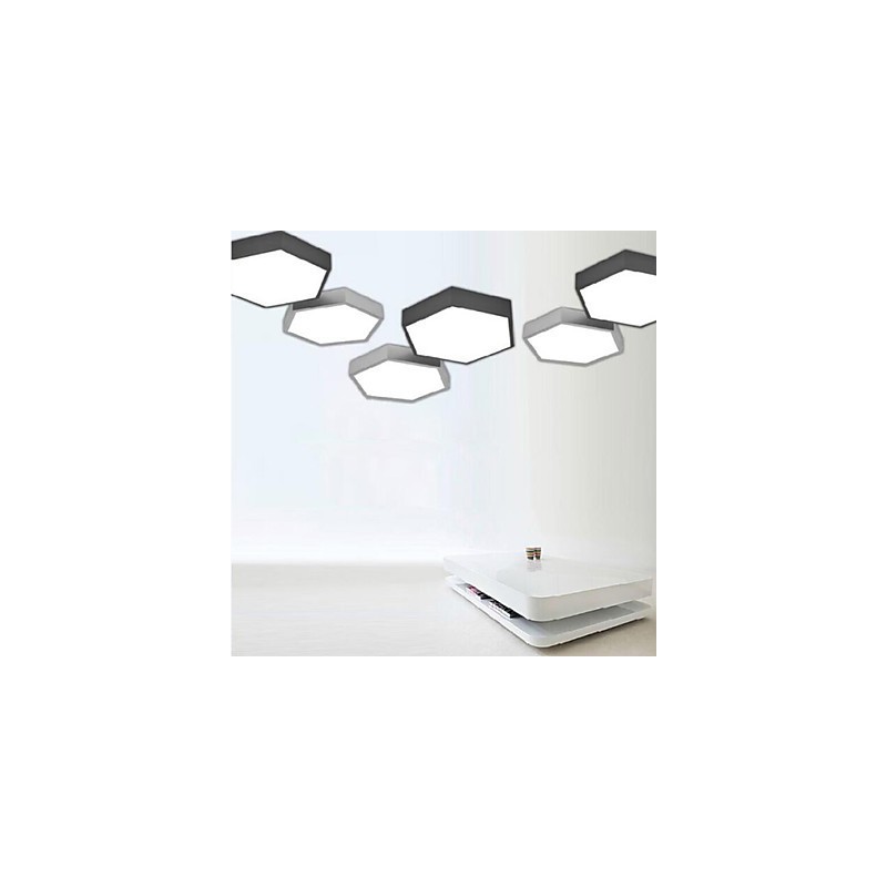 Absorber kuppellys Hexagonal Geometry Lights Lampe