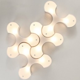 Bidesen Simple European Style Modern Lighting Lamps Large Clover Loftslamper