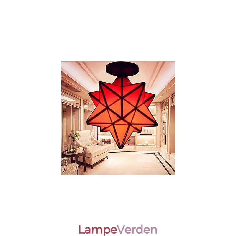 Kunstnerisk Individualitet Kreativ Porch Moderne Stjerner Absorber Dome Light Lamp