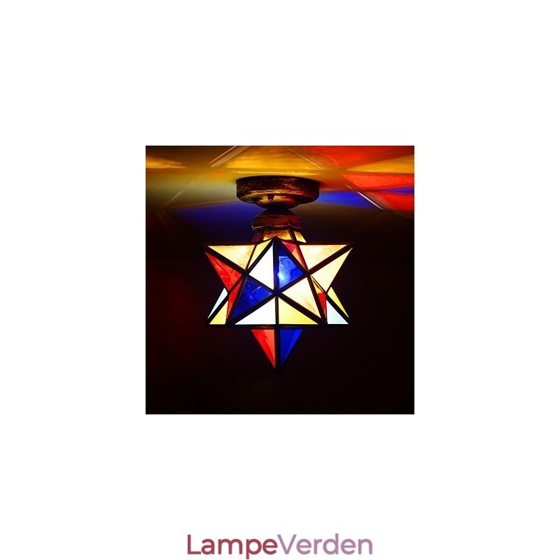 Kunstnerisk Individualitet Kreativ Porch Moderne Stjerner Absorber Dome Light Lamp