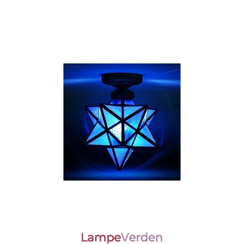 Kunstnerisk Individualitet Kreativ Porch Moderne Stjerner Absorber Dome Light Lamp