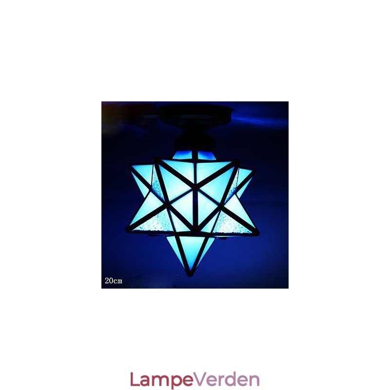 Kunstnerisk Individualitet Kreativ Porch Moderne Stjerner Absorber Dome Light Lamp