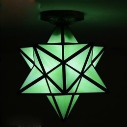 Kunstnerisk Individualitet Kreativ Porch Moderne Stjerner Absorber Dome Light Lamp