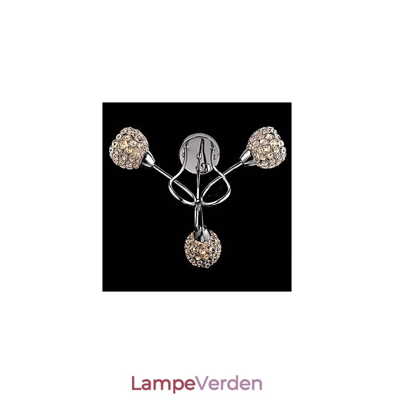 Moderne moderne traditionelle klassiske krystal galvaniseret metal pendel lys Flush Mount