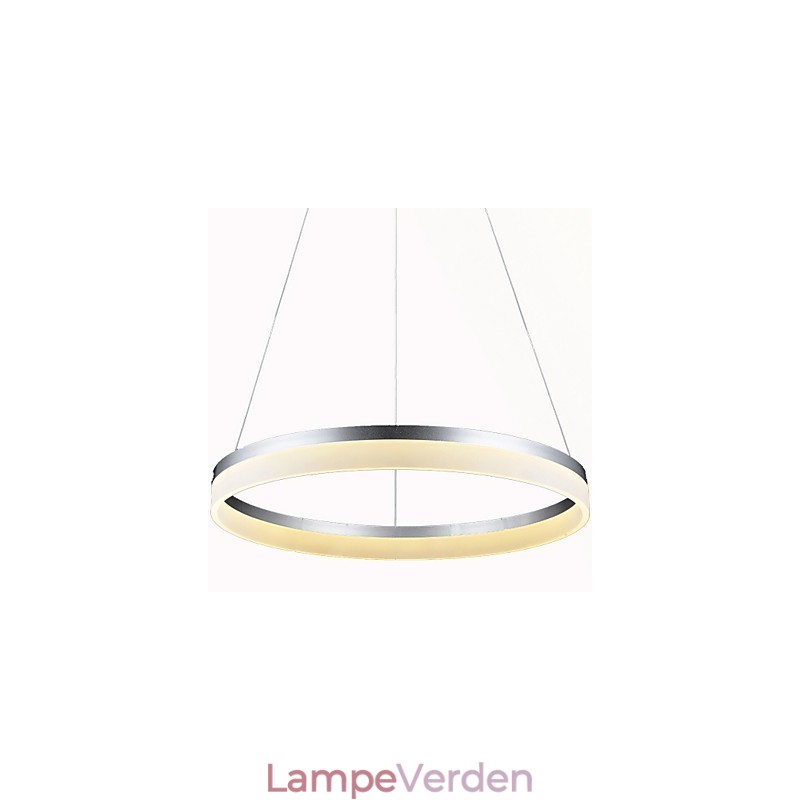 Rund pendel moderne akryl lamper belysning Luksuriøs enkelt ring loftslamper armaturer