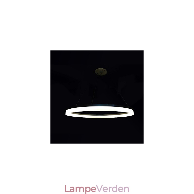 Rund pendel moderne akryl lamper belysning Luksuriøs enkelt ring loftslamper armaturer