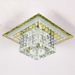 Krystal Loftslampe Spotlight SMD 3W Creative Lampe Rør Lys Farverig Farve Kuppel Lys