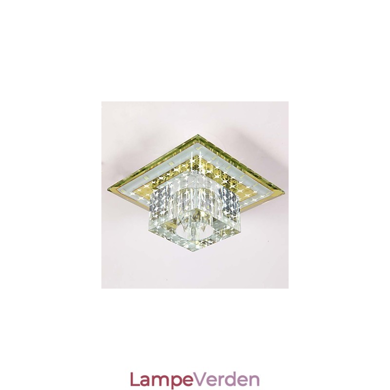 Krystal Loftslampe Spotlight SMD 3W Creative Lampe Rør Lys Farverig Farve Kuppel Lys