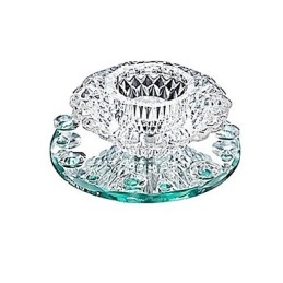 Moderne moderne krystal Mini-stil Chrome Metal Flush Mount