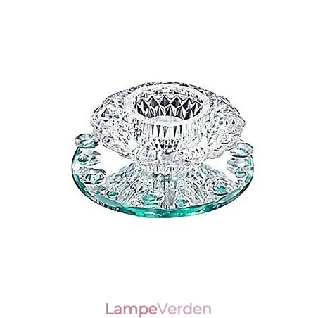 Moderne moderne krystal Mini-stil Chrome Metal Flush Mount