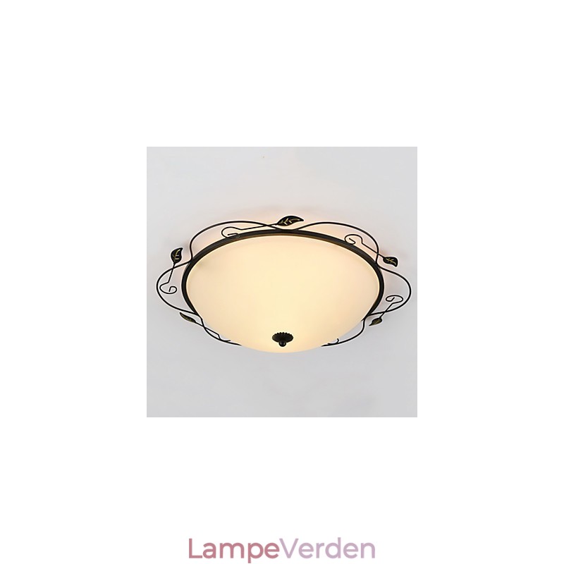 32CM Europe Type Style Landdistrikter Klassisk Absorber Kuppel Lys Lampe