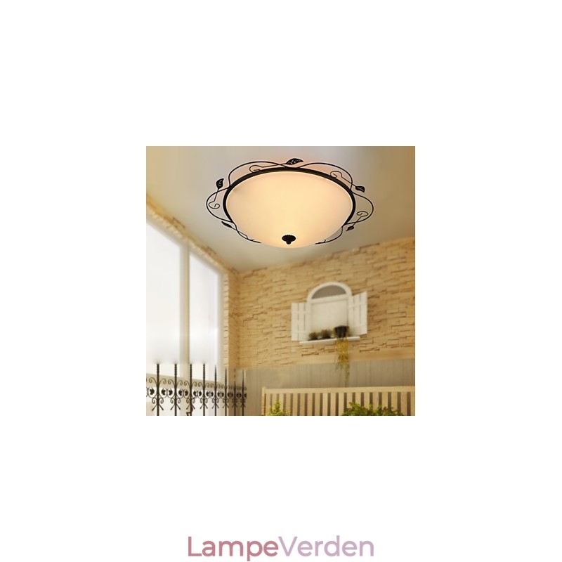 32CM Europe Type Style Landdistrikter Klassisk Absorber Kuppel Lys Lampe