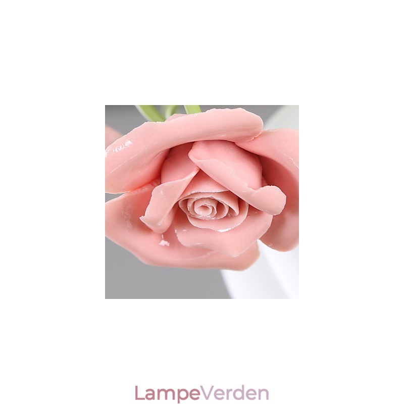 Valentinsdag Rosenhavens blomster og planter absorberer kuppellys