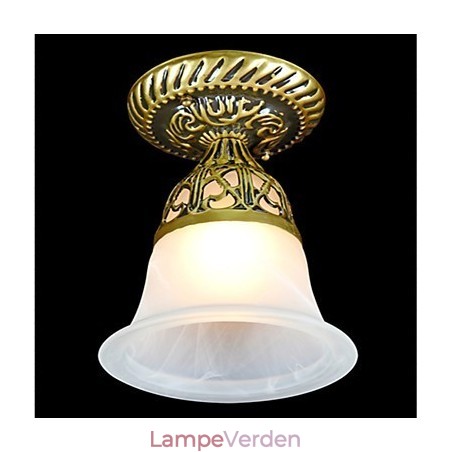 Bronze Flush Mount Light Moire Glass European Classic Bronze Flush Mount Light Moire Glass European Classic
