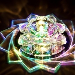 20*8.5CM Mini Krystal Loftslampe Spotlight 3W Creative Lampe Rør Lys Farverig Farve Firkantet Kuppel Lys